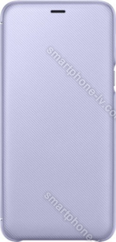 Samsung Flip wallet for Galaxy A6+ (2018) purple 