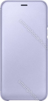 Samsung Flip wallet for Galaxy A6 (2018) purple 