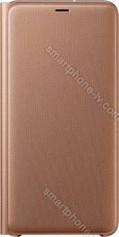 Samsung Flip wallet for Galaxy A7 (2018) gold 
