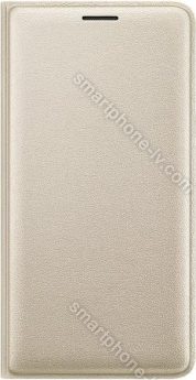 Samsung Flip wallet for Galaxy J3 gold 