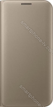 Samsung Flip wallet for Galaxy S7 Edge gold 