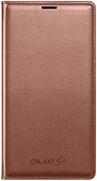 Samsung Flip wallet для Galaxy S5 золотой