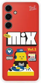 Samsung Flipsuit case for Galaxy S24 FE red