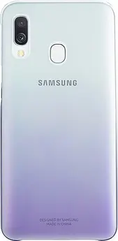 Samsung Gradation Cover for Galaxy A40 purple
