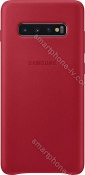 Samsung Leather Cover for Galaxy S10+ red 