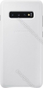 Samsung Leather Cover for Galaxy S10+ white 