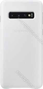Samsung Leather Cover for Galaxy S10 white 