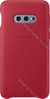 Samsung Leather Cover for Galaxy S10e red 