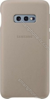 Samsung Leather Cover for Galaxy S10e grey 
