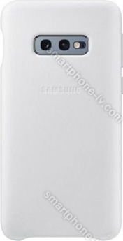 Samsung Leather Cover for Galaxy S10e white 