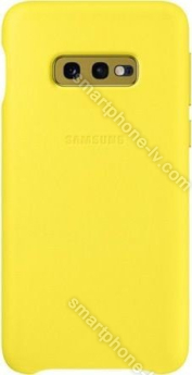 Samsung Leather Cover for Galaxy S10e yellow 