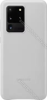 Samsung Leather Cover for Galaxy S20 Ultra light gray 