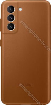 Samsung Leather Cover for Galaxy S21 brown 
