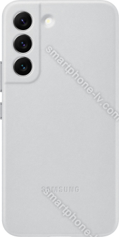 Samsung Leather Cover for Galaxy S22 Light Gray 