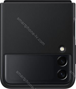 Samsung Leather Cover for Galaxy Z Flip 3 black 