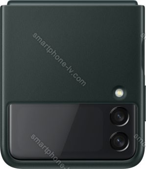 Samsung Leather Cover for Galaxy Z Flip 3 green 