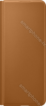 Samsung Leather Flip Cover for Galaxy Z Fold 3 5G Camel 