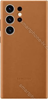Samsung Leather case for Galaxy S23 Ultra Camel 