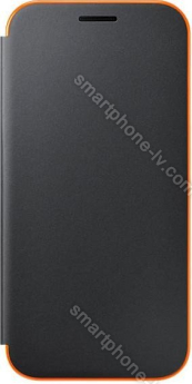 Samsung Neon Flip Cover for Galaxy A3 (2017) black 