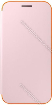 Samsung Neon Flip Cover for Galaxy A3 (2017) pink 