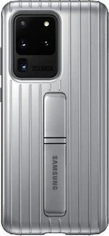 Самсунг Protective Standing Cover для Галакси S20 Ультра серебро