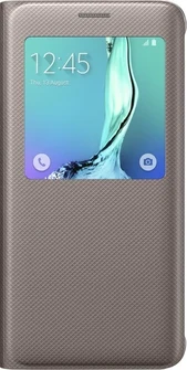 Samsung S-View Cover для Galaxy S6 Edge+ золотой