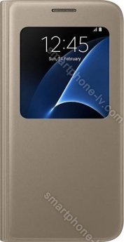 Samsung S-View Cover for Galaxy S7 gold 