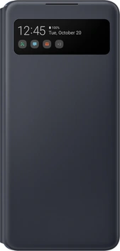 Самсунг S-View wallet Cover для Галакси A42 5G черный