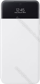 Samsung S-View wallet Cover for Galaxy A33 5G white 