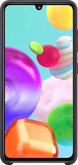 Samsung Silicone Cover для Galaxy A41 черный