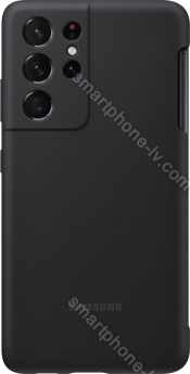 Samsung Silicone Cover + Pen for Galaxy S21 Ultra black 