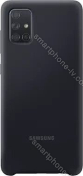 Samsung Silicone Cover for Galaxy A71 black 