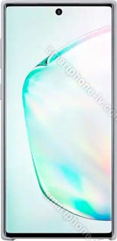 Samsung Silicone Cover for Galaxy Note 10 silver 