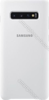 Samsung Silicone Cover for Galaxy S10+ white 