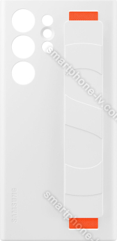 Samsung Silicone Grip case for Galaxy S23 Ultra white 