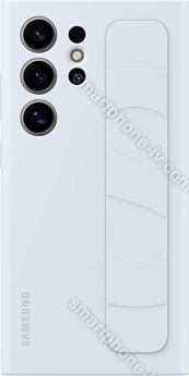 Samsung Silicone Grip case for Galaxy S24 Ultra light blue 