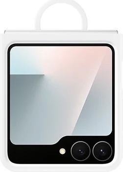 Samsung Silicone case для Galaxy Z Flip7 FE/Flip6 белый