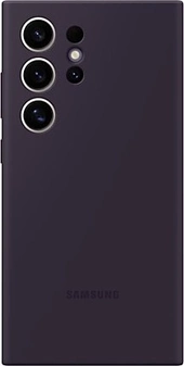 Самсунг Silicone case для Галакси S24 Ультра темный violet