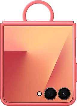 Samsung Silicone ring case для Galaxy Z Flip7 красный