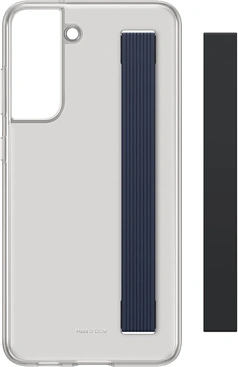 Samsung Slim strap Cover для Galaxy S21 FE темный серый