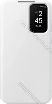 Samsung Smart View wallet case for Galaxy A55 5G white 