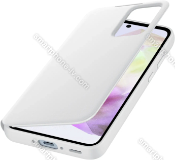 Samsung Smart View wallet case for Galaxy A35 5G white 