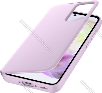 Samsung Smart View wallet case for Galaxy A35 5G Lavender 