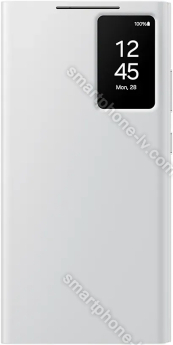 Samsung Smart View wallet case for Galaxy S24 Ultra white 