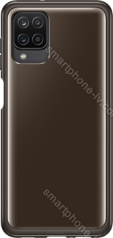 Samsung Soft clear Cover for Galaxy A12 black 