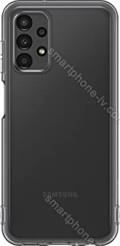 Samsung Soft clear Cover for Galaxy A13 black 