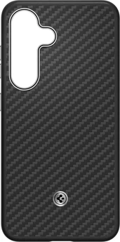 Samsung Spigen Enzo Aramid magnet для Samsung Galaxy S25 черный серебро