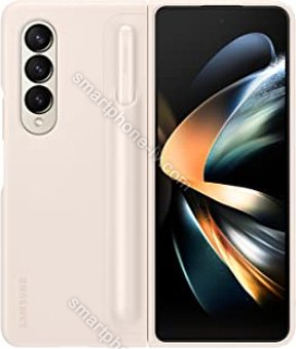 Samsung Standing Cover with Pen for Galaxy Z Fold 4 sand 