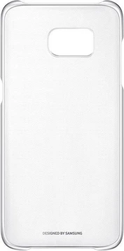 Самсунг clear Cover для Галакси S7 Edge серебро