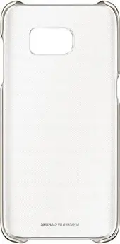 Samsung clear Cover for Galaxy S7 Edge gold